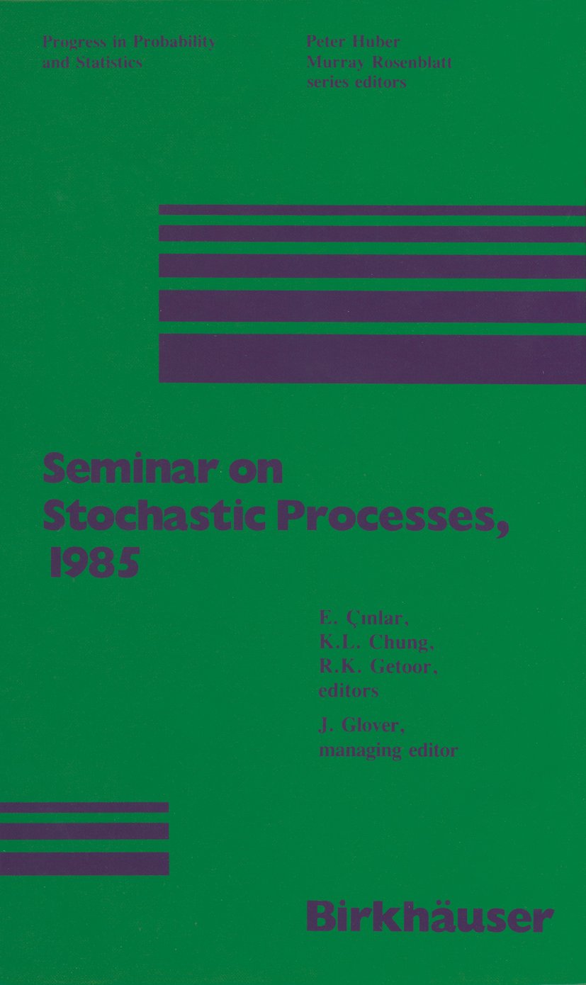 Progress in Probability