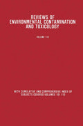 Reviews of Environmental Contamination and Toxicology