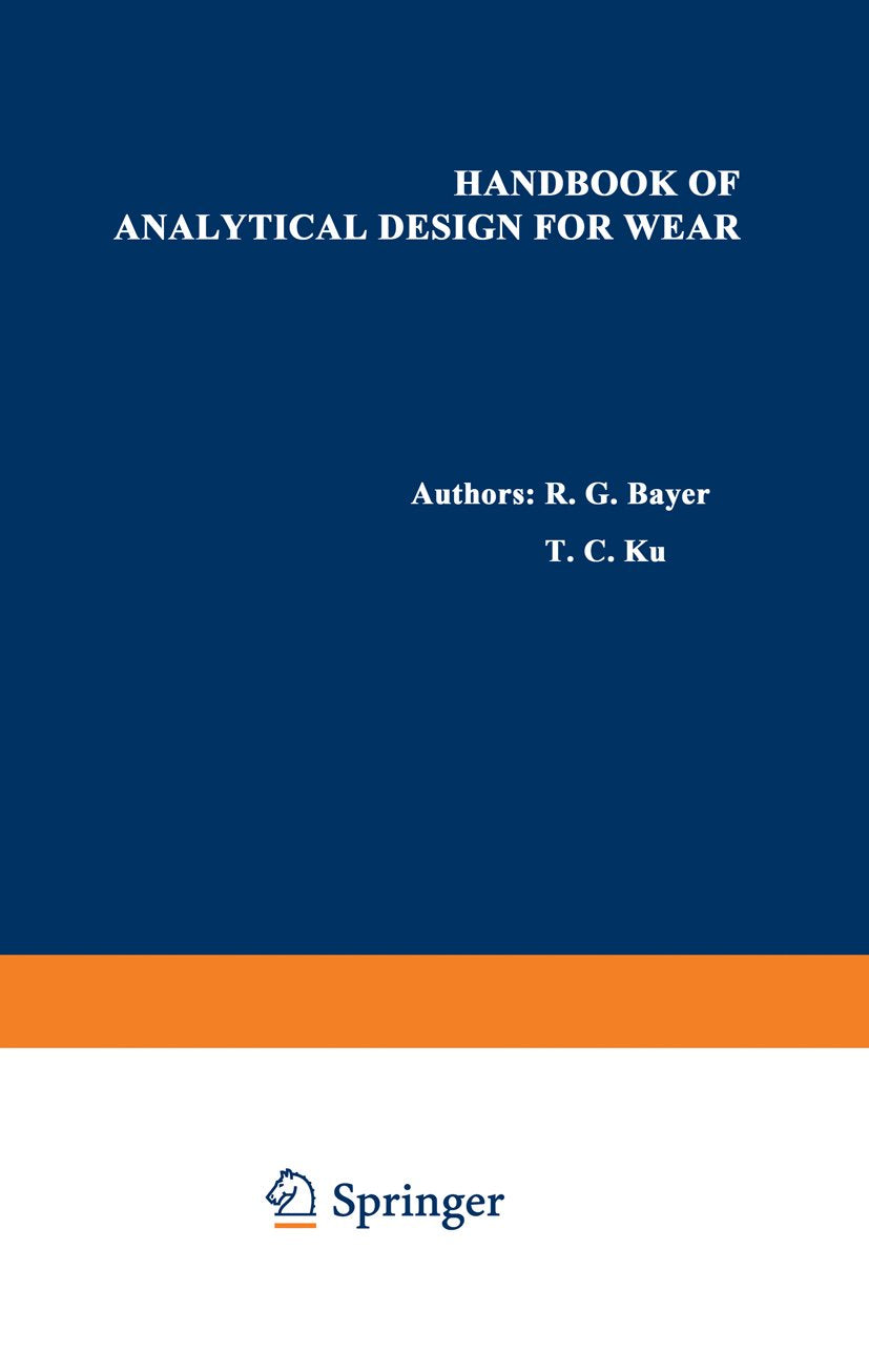 Handbook of Analytical Design for Wear