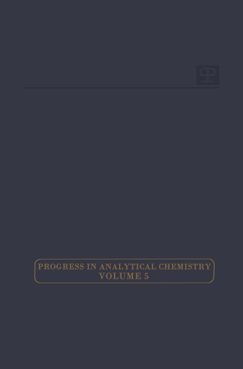 Progress in Analytical Chemistry