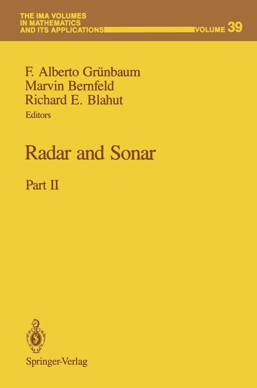 The IMA Volumes in Mathematics and its Applications