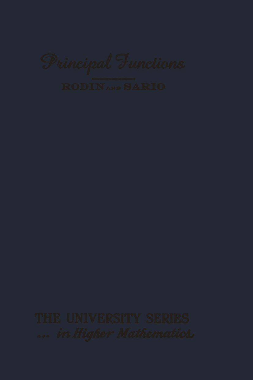 The university series in higher mathematics