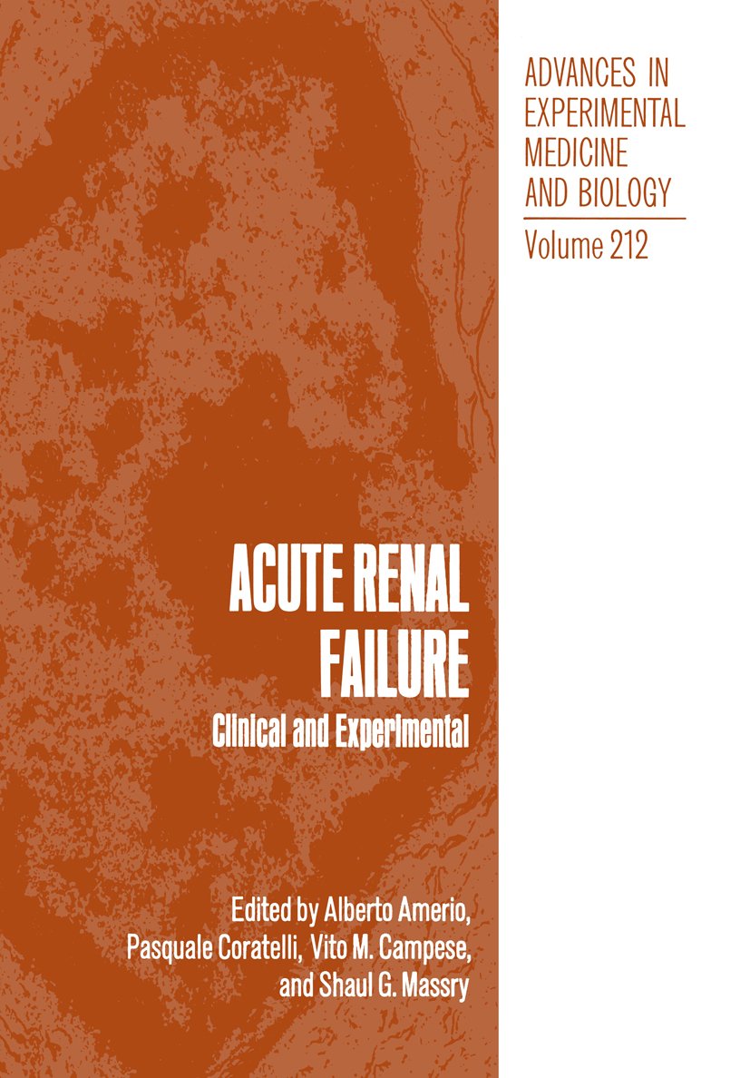 Advances in Experimental Medicine and Biology
