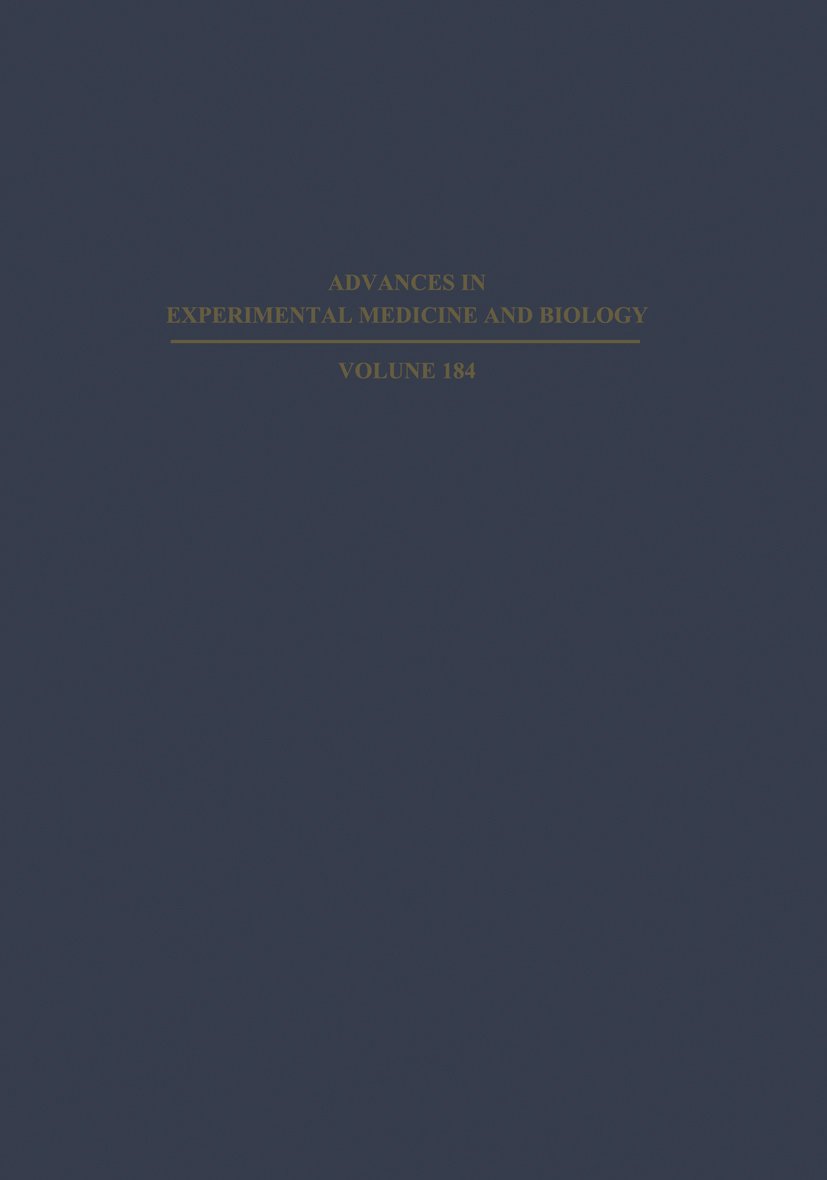 Advances in Experimental Medicine and Biology