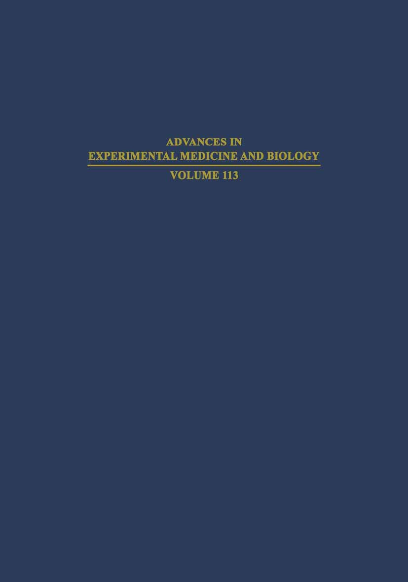 Advances in Experimental Medicine and Biology