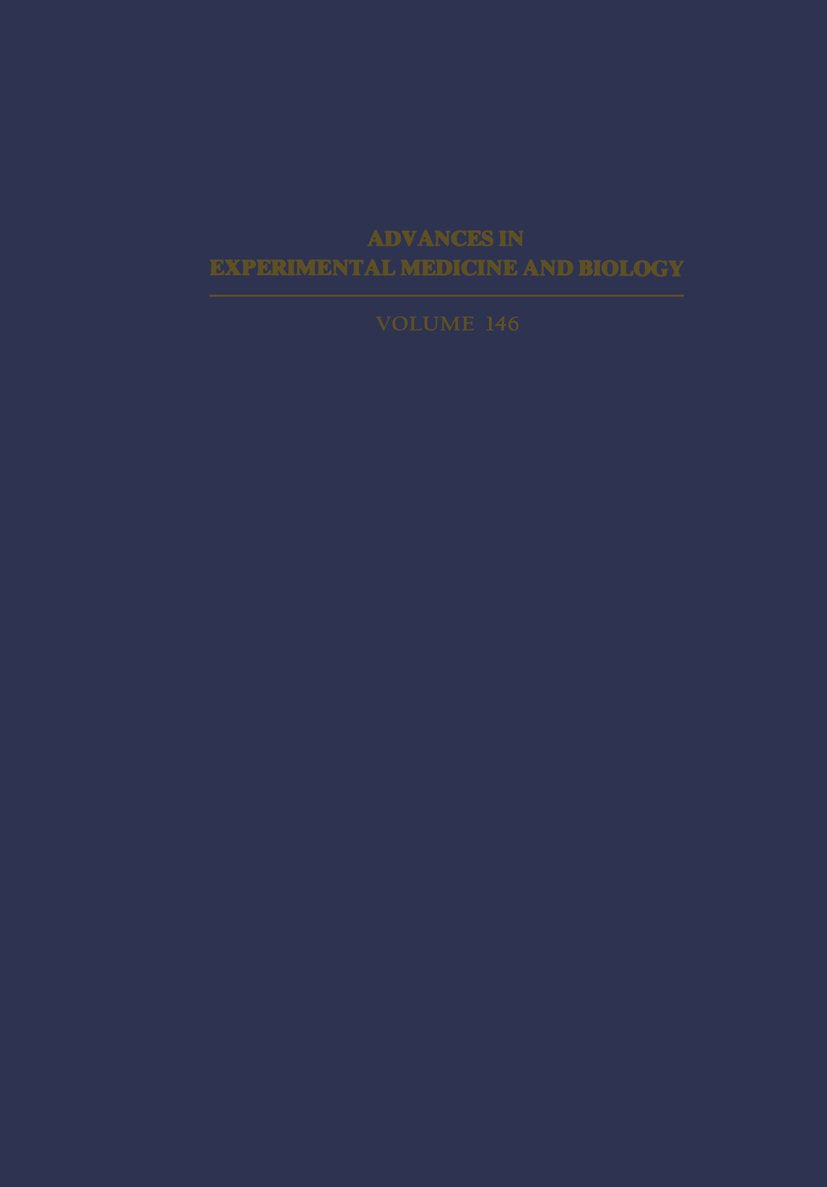 Advances in Experimental Medicine and Biology