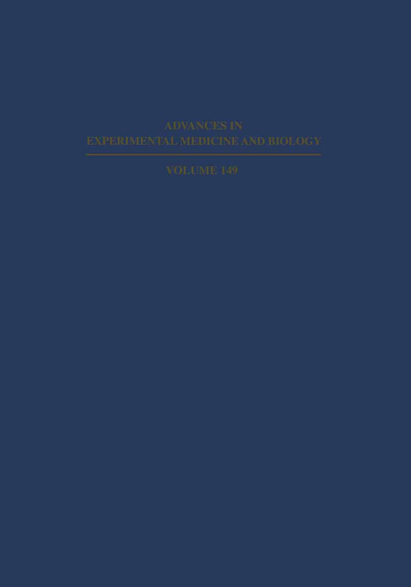 Advances in Experimental Medicine and Biology
