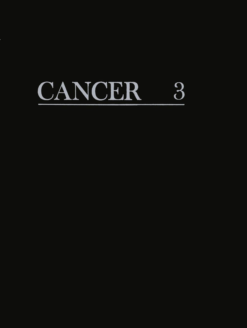 Cancer, a compresensive treatise