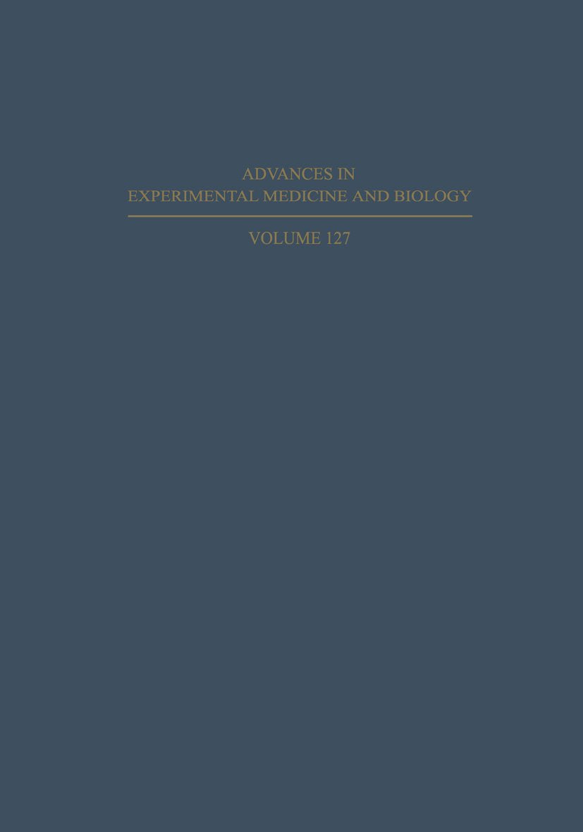 Advances in Experimental Medicine and Biology