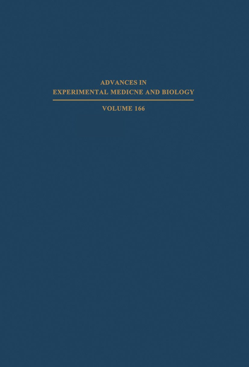 Advances in Experimental Medicine and Biology