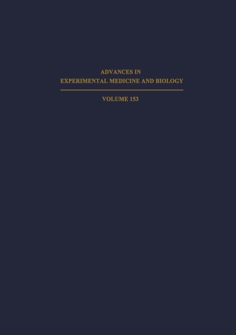 Advances in Experimental Medicine and Biology