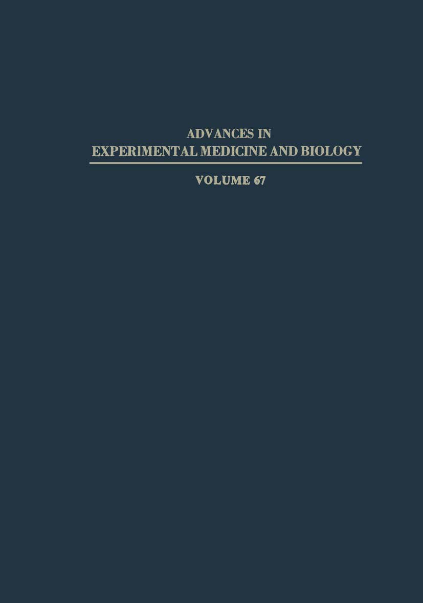 Advances in Experimental Medicine and Biology