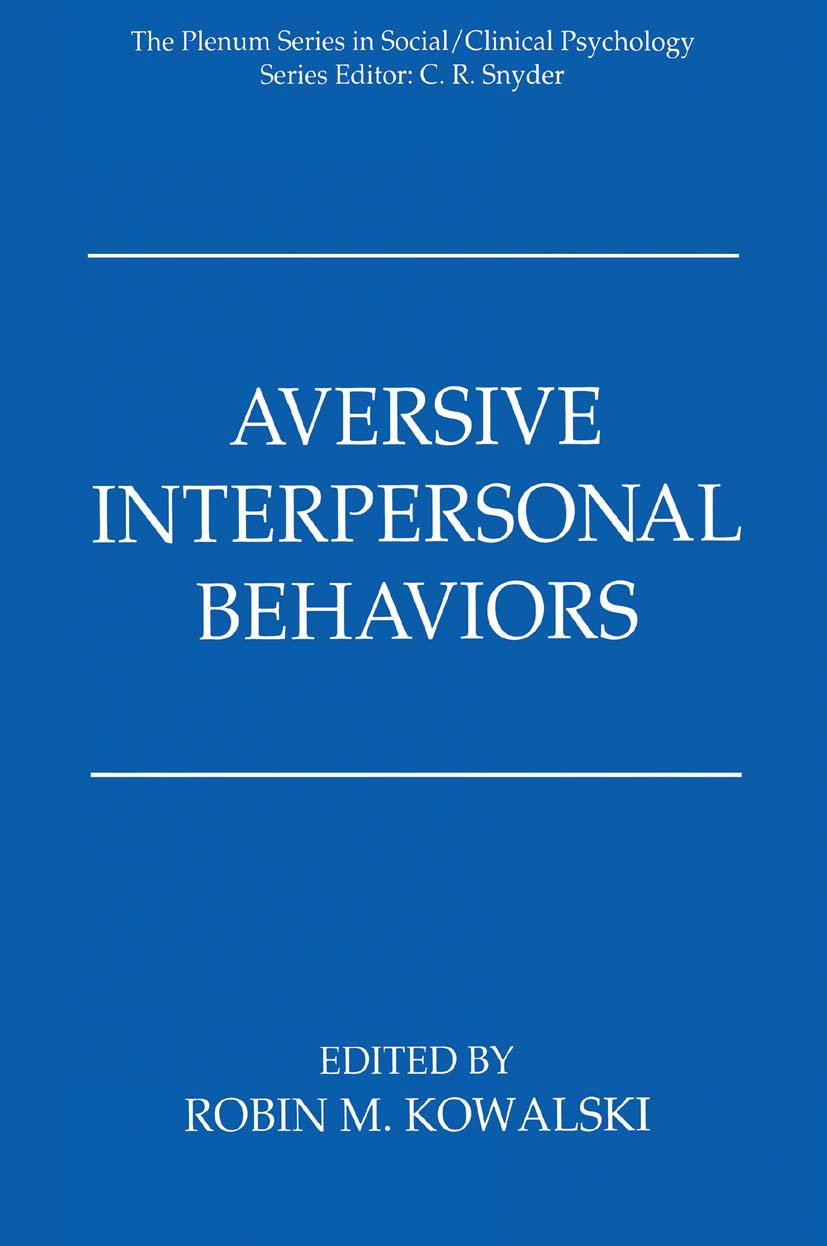 Aversive Interpersonal Behaviors