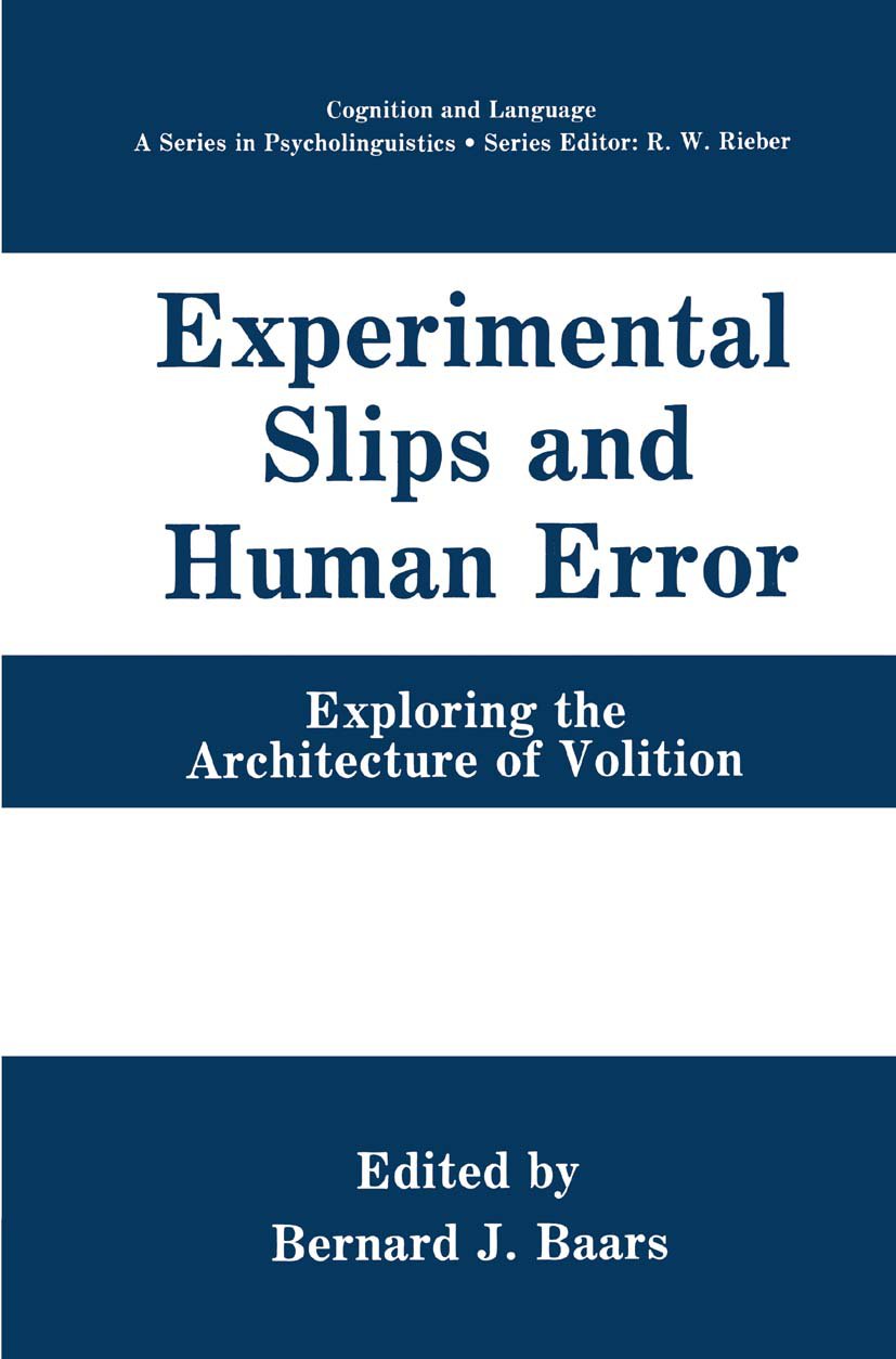 Experimental Slips and Human Error