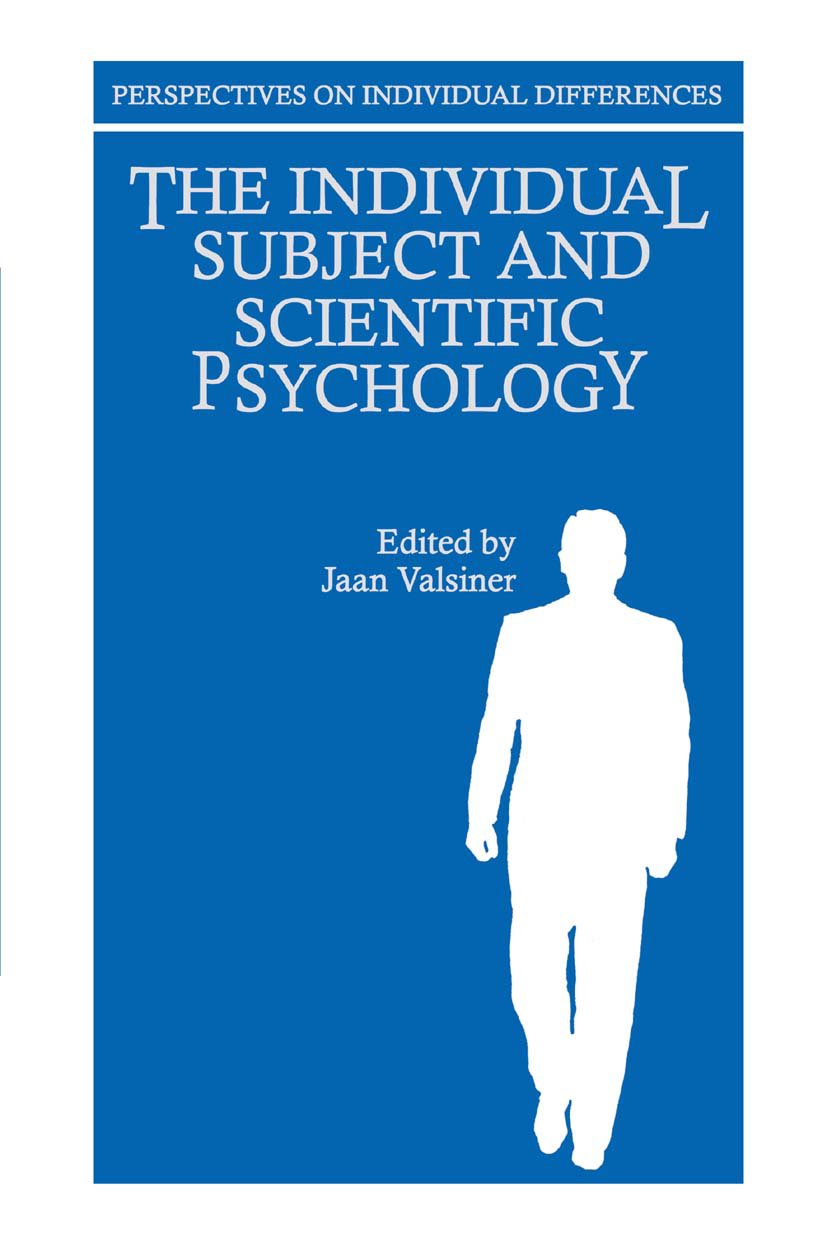 The Individual Subject and Scientific Psychology