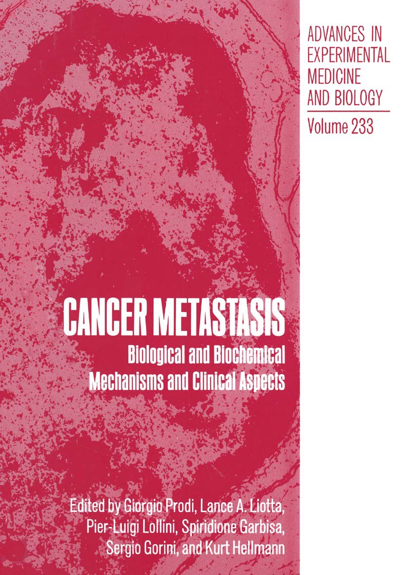 Advances in Experimental Medicine and Biology