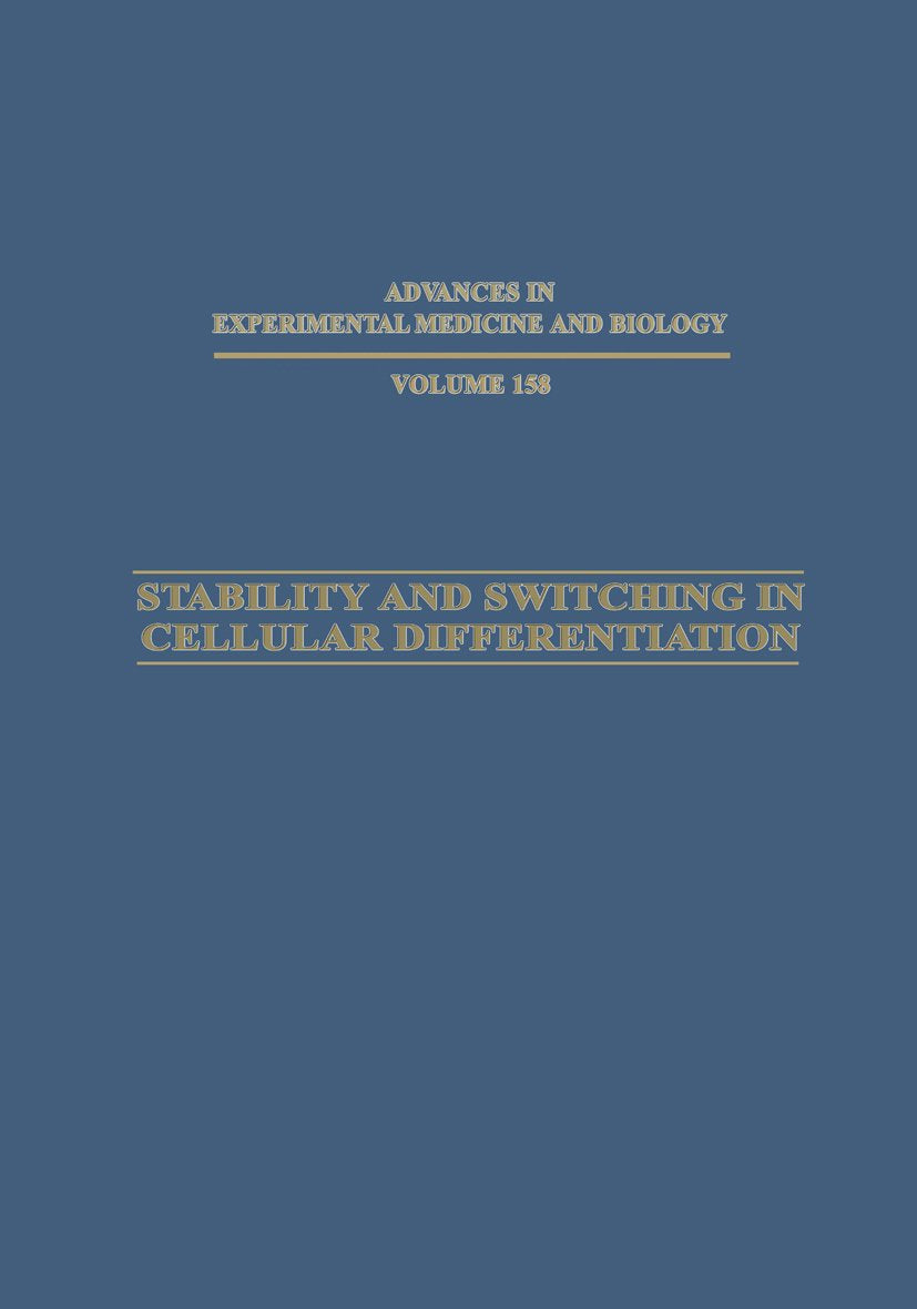 Advances in Experimental Medicine and Biology