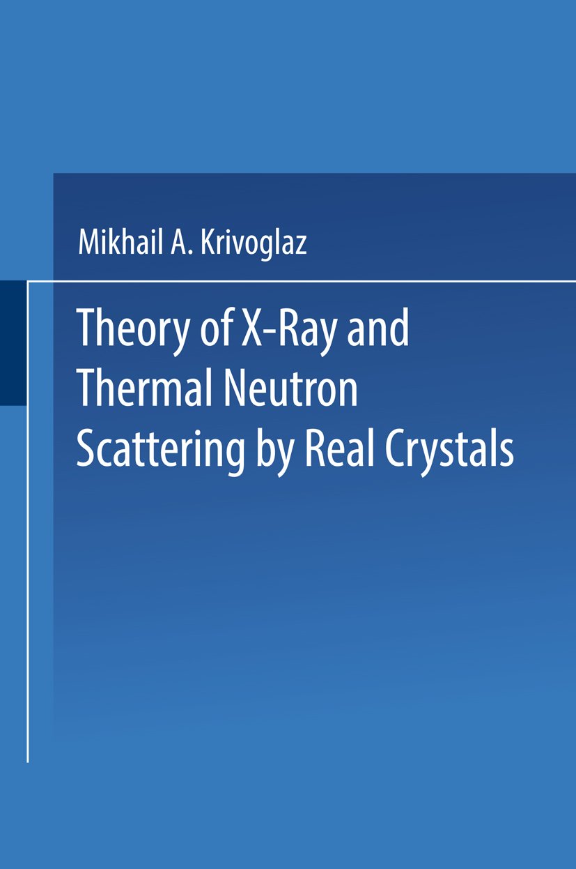 Theory of X-Ray and Thermal Neutron Scattering by Real Crystals