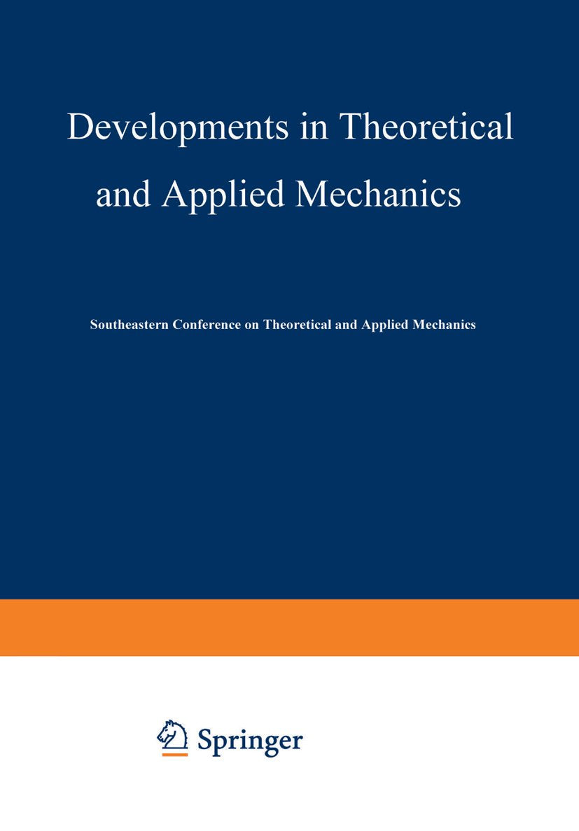 Developments in Theoretical and Applied Mechanics