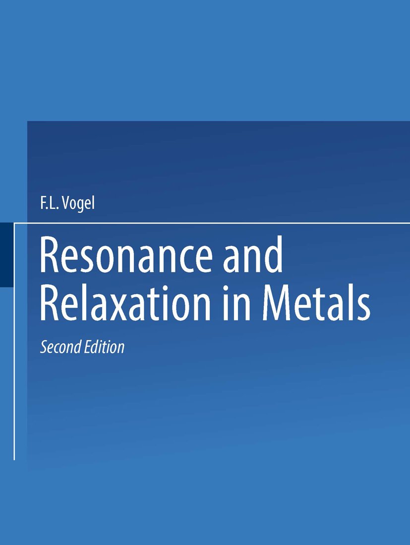 Resonance and Relaxation in Metals