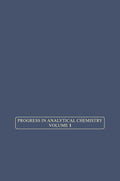 Progress in Analytical Chemistry