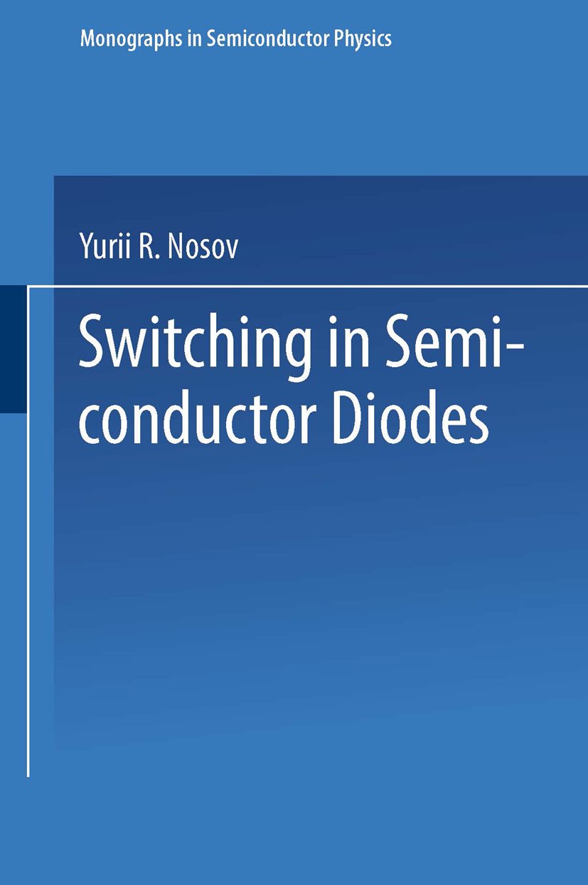 Monographs in Semiconductor Physics