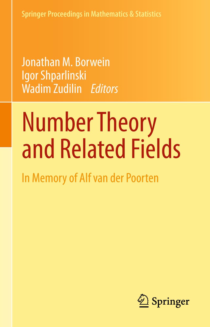 Springer Proceedings in Mathematics & Statistics