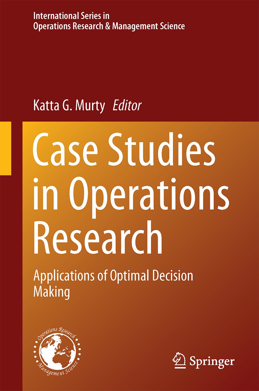 International Series in Operations Research & Management Science