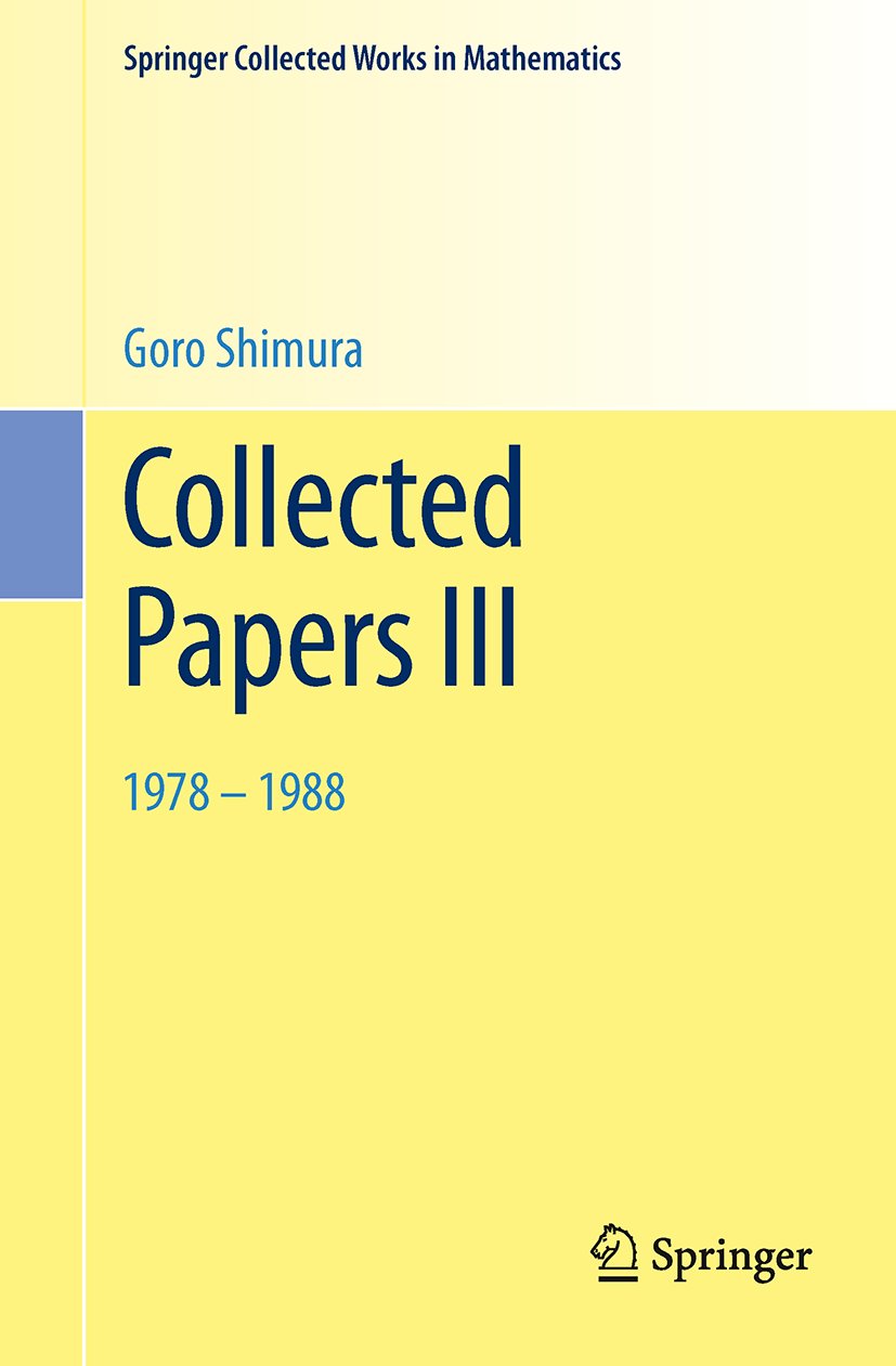 Springer Collected Works in Mathematics