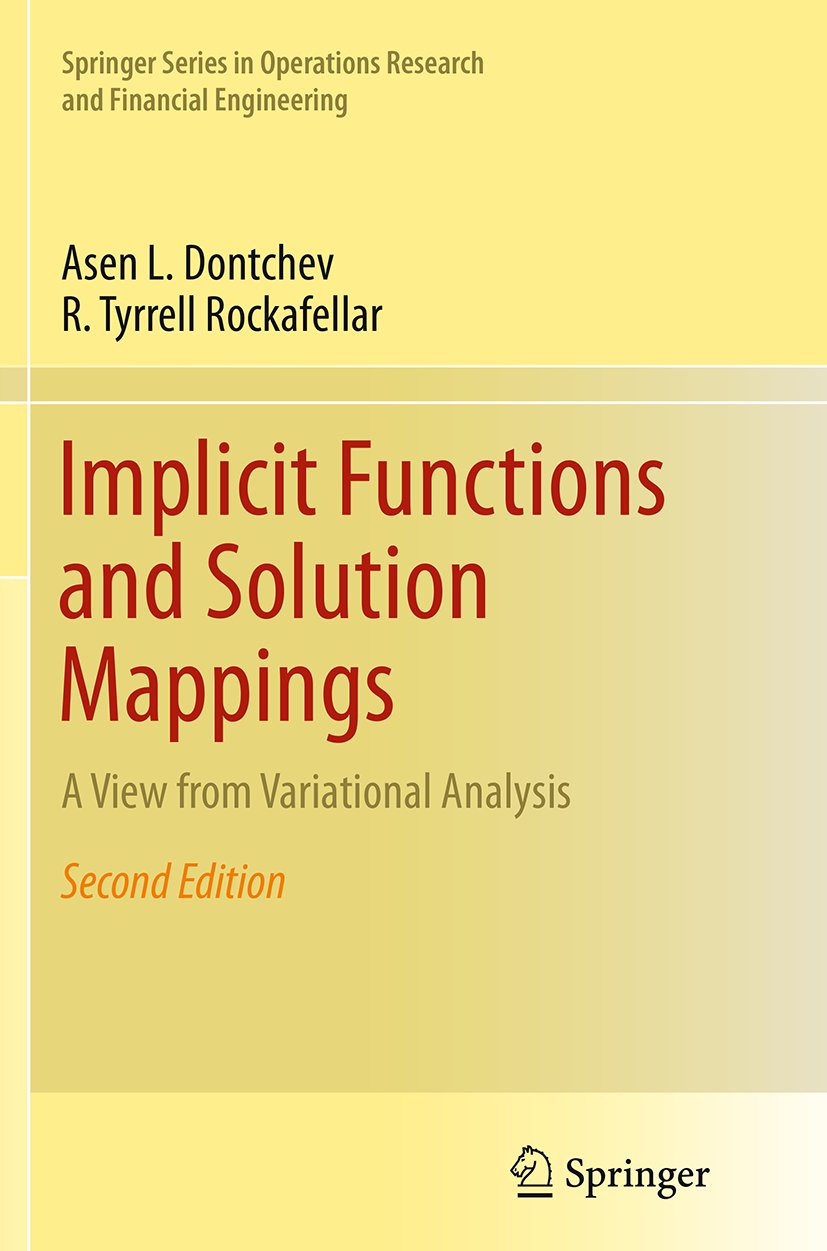 Springer Series in Operations Research and Financial Engineering