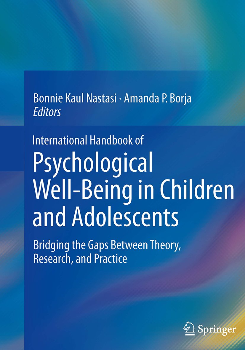 International Handbook of Psychological Well-Being in Children and Adolescents