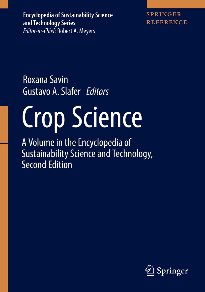 Encyclopedia of Sustainability Science and Technology Series