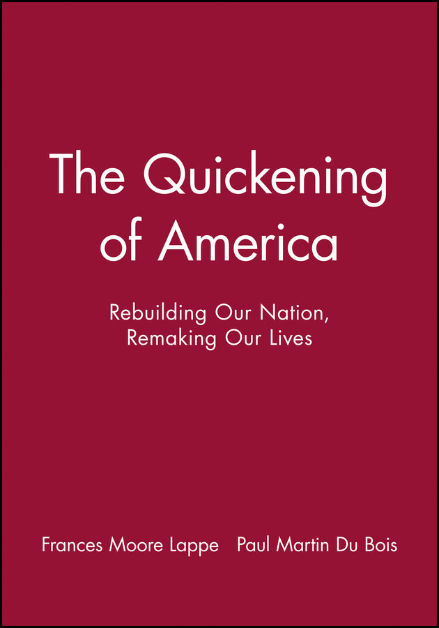 The Quickening of America