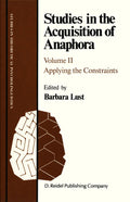 Studies in Theoretical Psycholinguistics