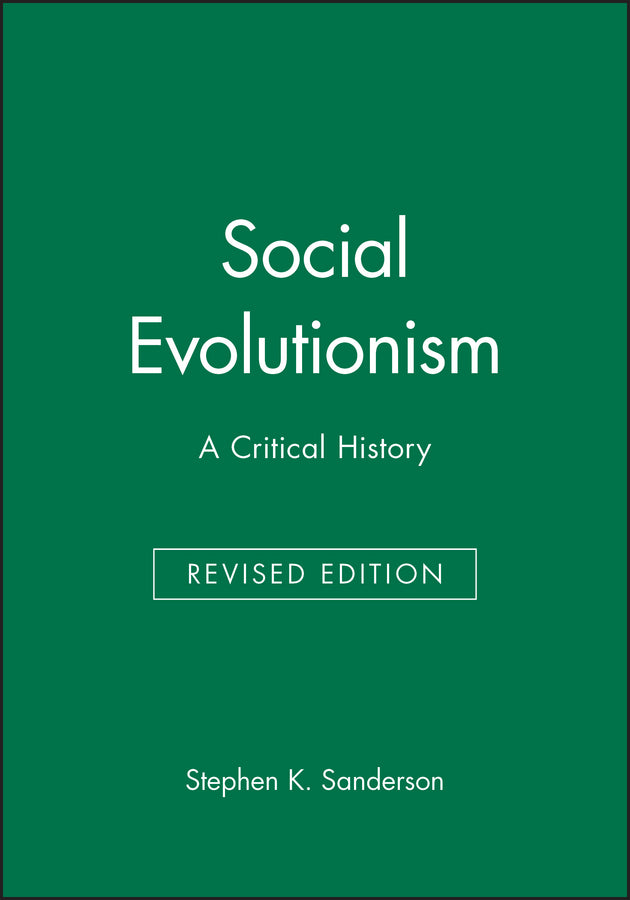 Social Evolutionism