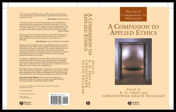 A Companion to Applied Ethics