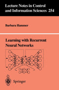 Learning with Recurrent Neural Networks