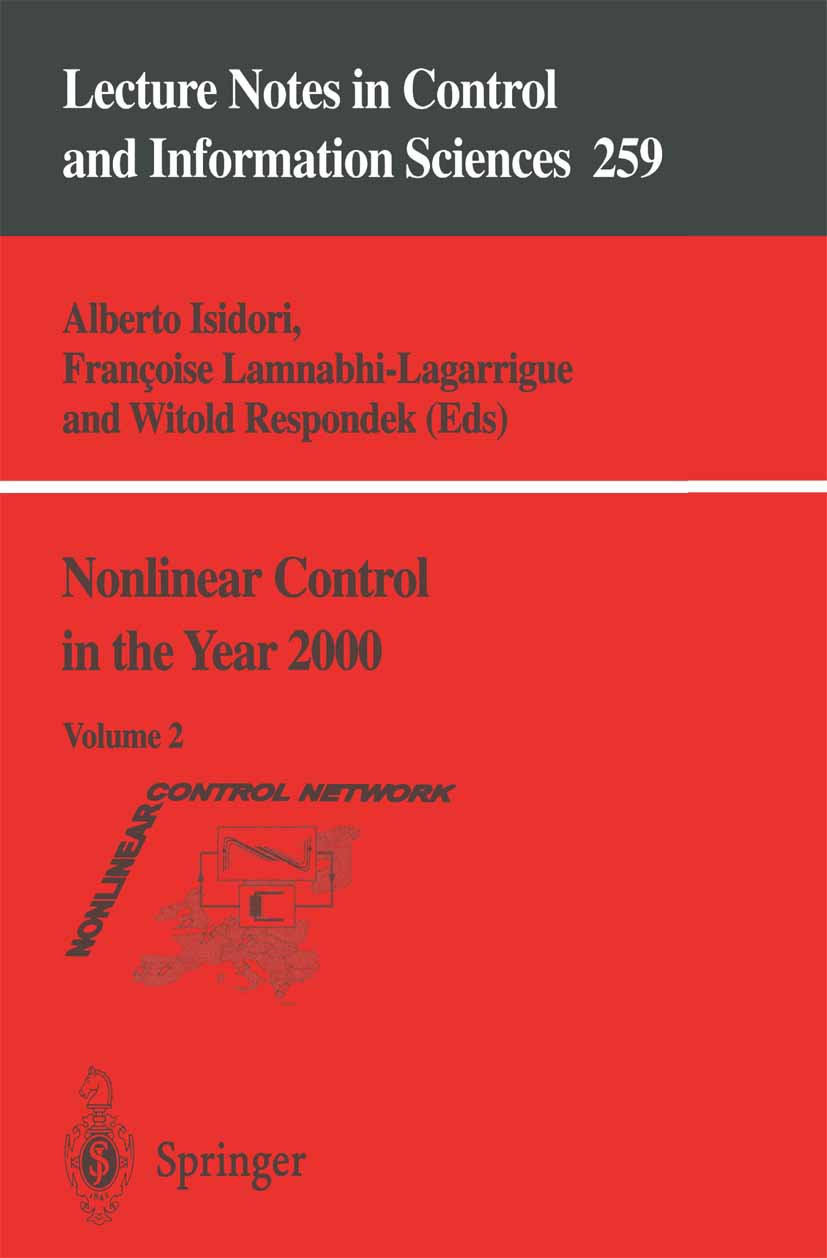 Lecture Notes in Control and Information Sciences