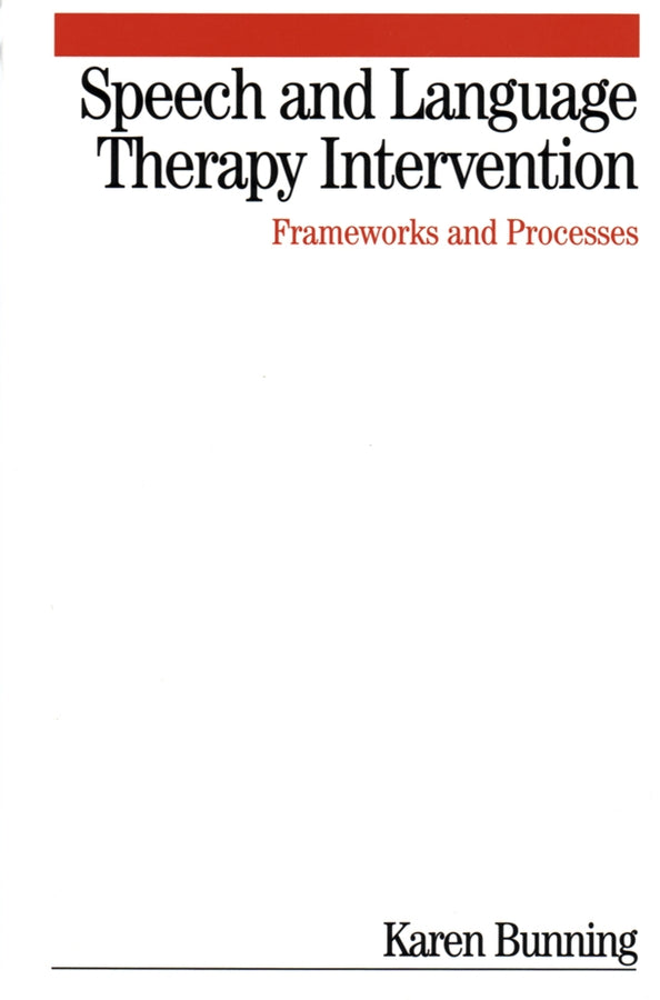 Speech and Language Therapy Intervention