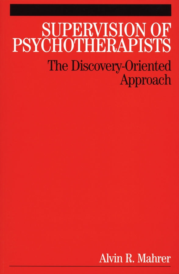 Supervision of Psychotherapists