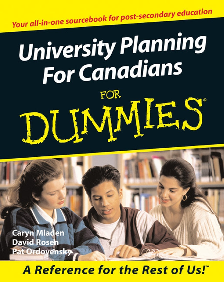 University Planning for Canadians for Dummies