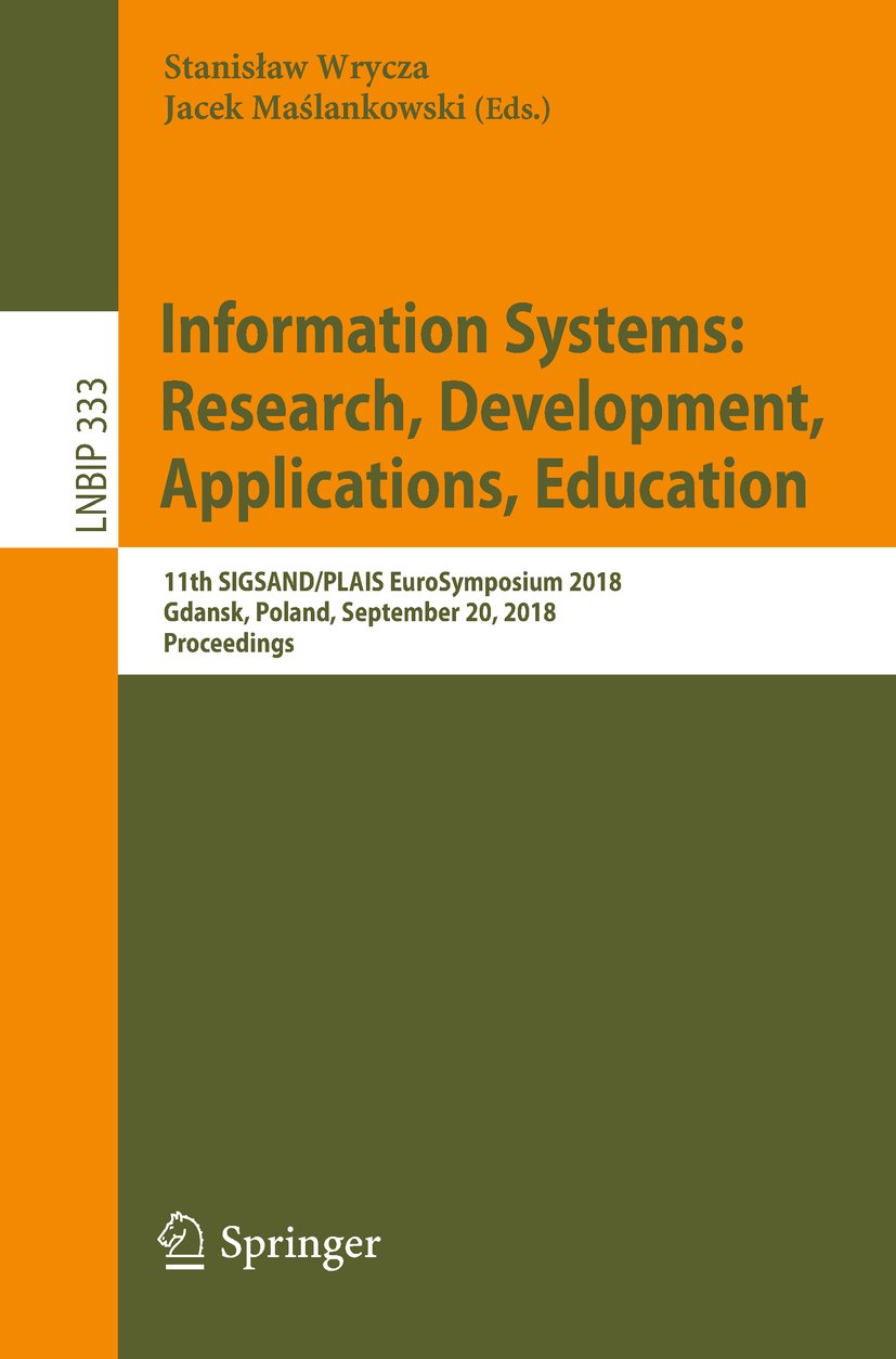 Lecture Notes in Business Information Processing