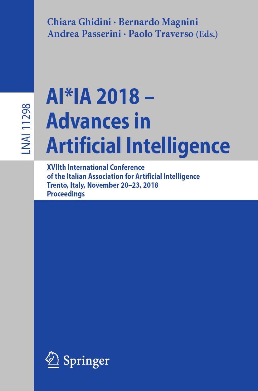 AI*IA 2018 – Advances in Artificial Intelligence