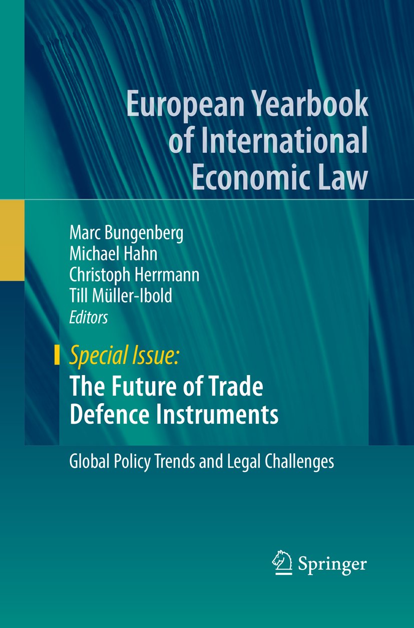 European Yearbook of International Economic Law