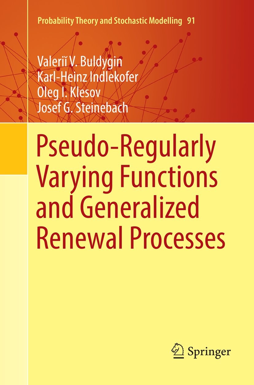 Probability Theory and Stochastic Modelling