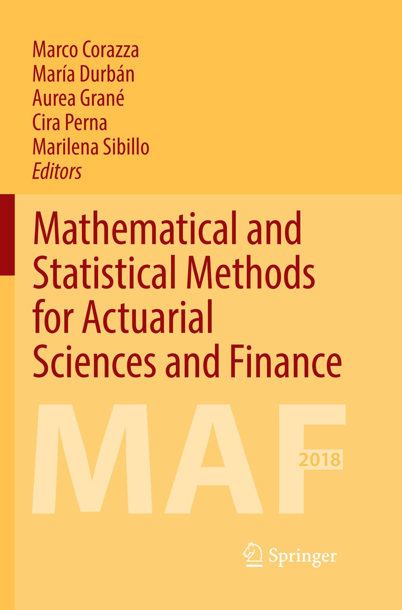 Mathematical and Statistical Methods for Actuarial Sciences and Finance