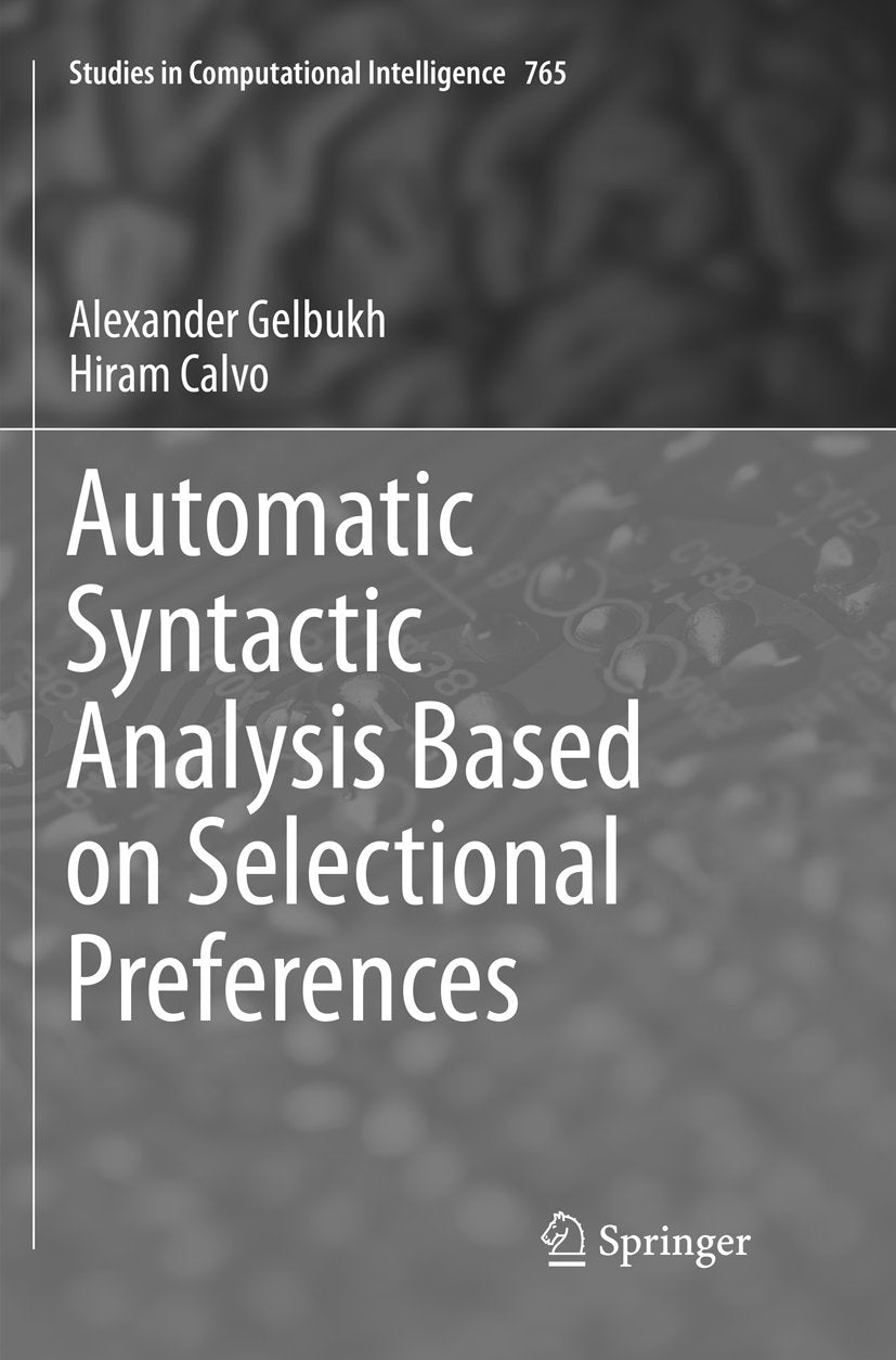 Studies in Computational Intelligence
