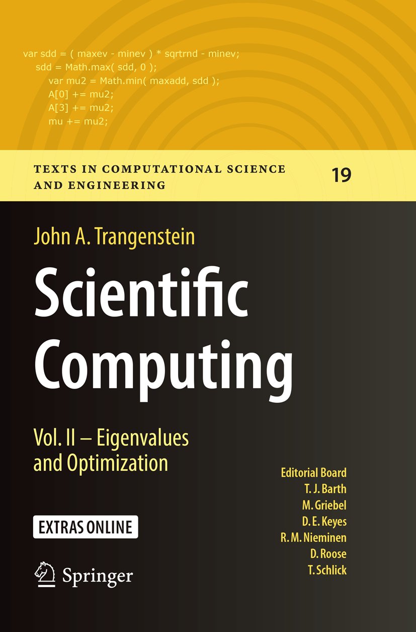 Texts in Computational Science and Engineering