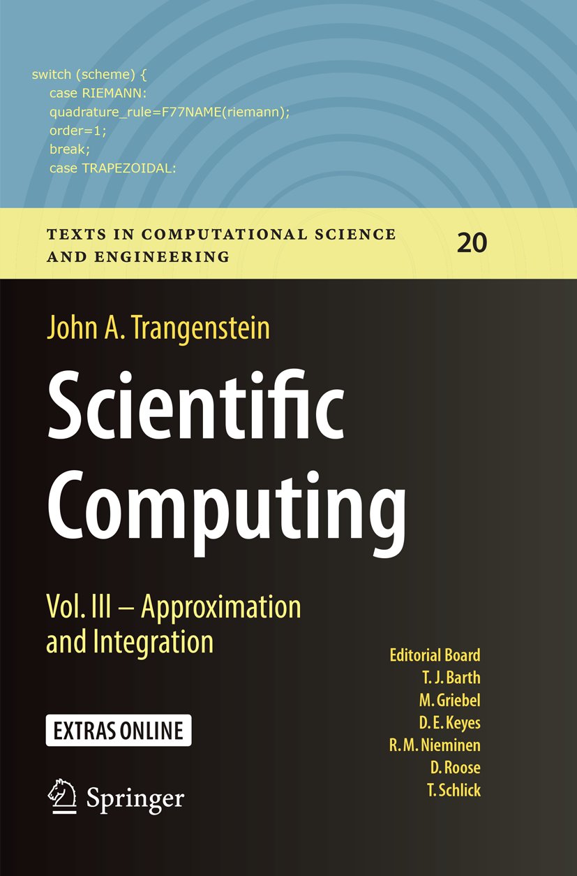 Texts in Computational Science and Engineering