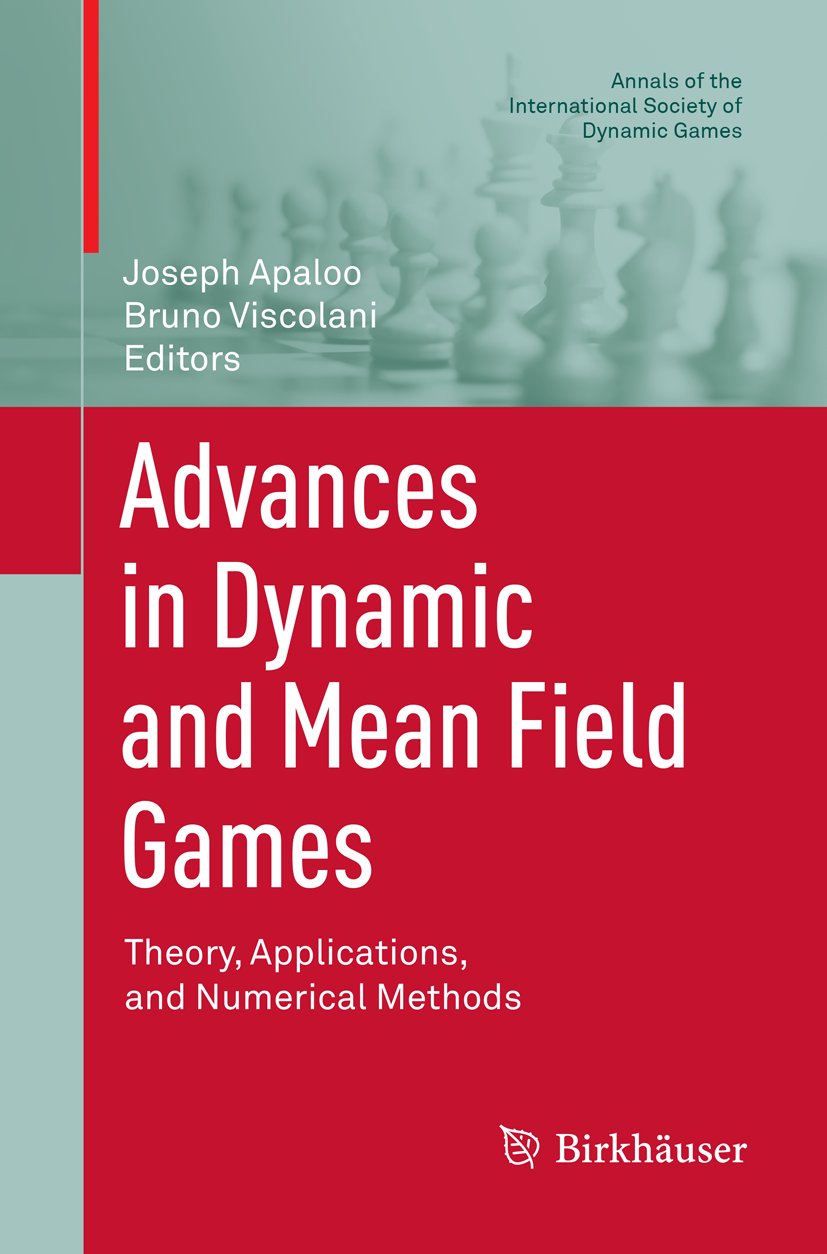 Annals of the International Society of Dynamic Games